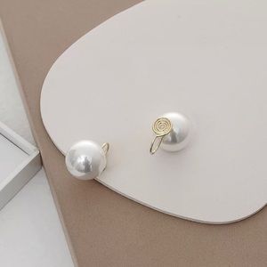 Pear clip earring 16MM